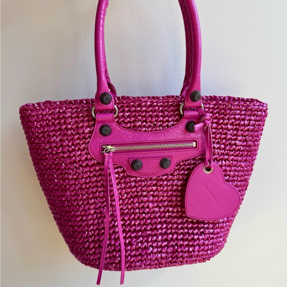 Balenciaga small Le Cagole Panier Tote Bag - Picture 1 of 8